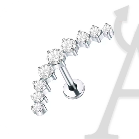 Arco de Luz Labret em Titânio